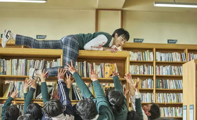 《殭屍校園》話題度持續上升（網上圖片）