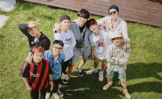 2019年EXO到台灣拍攝團綜（網上圖片）