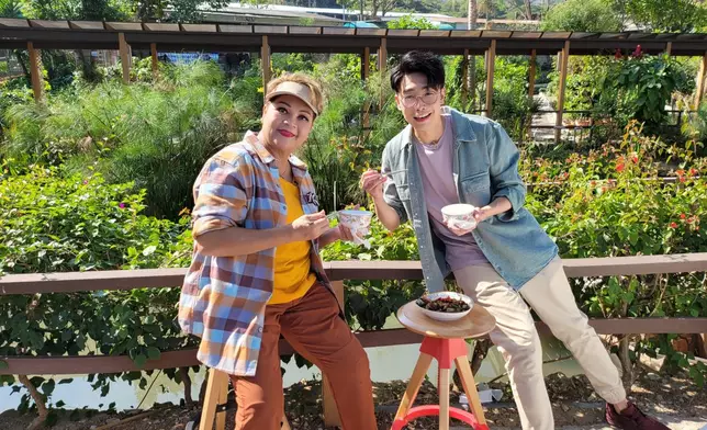 肥媽與6號今次已是第十三度合作飲食節目，自然默契十足啦。