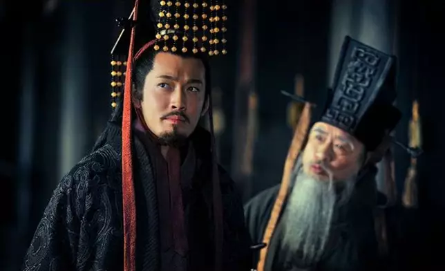 電視劇《三國》中的孫權(張博飾)。