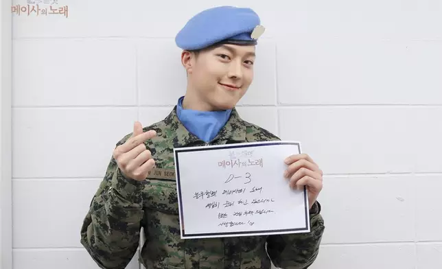 張基龍近期有份參演陸軍音樂劇（網上圖片）