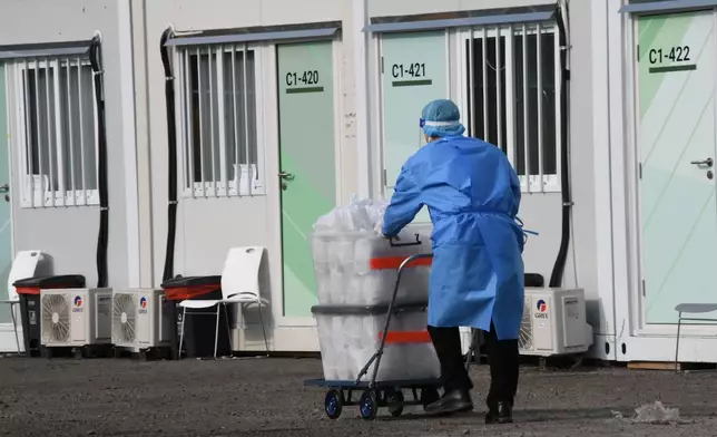 青衣方艙醫院。資料圖片