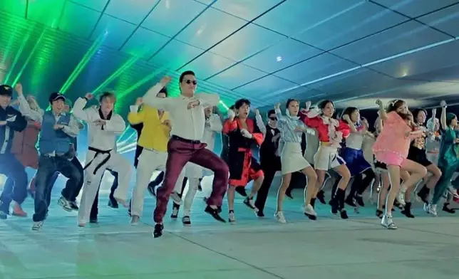 K-POP神曲《Gangnam Style》轉眼發布10周年（網上圖片）