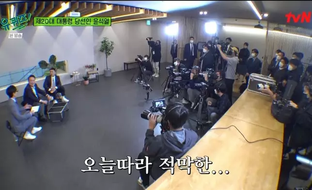 拍攝氣氛和平時很不一樣（網上圖片）