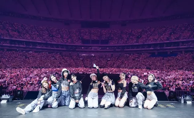 TWICE成為首隊在東京巨蛋開3場騷的K-POP女團（網上圖片）