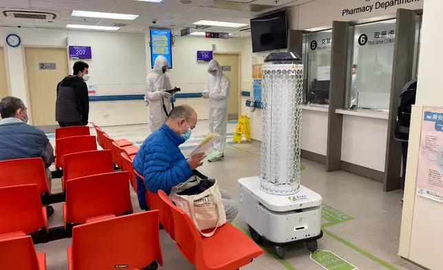 豐疆智能為醫管局提供25部醫用智能消毒機械人