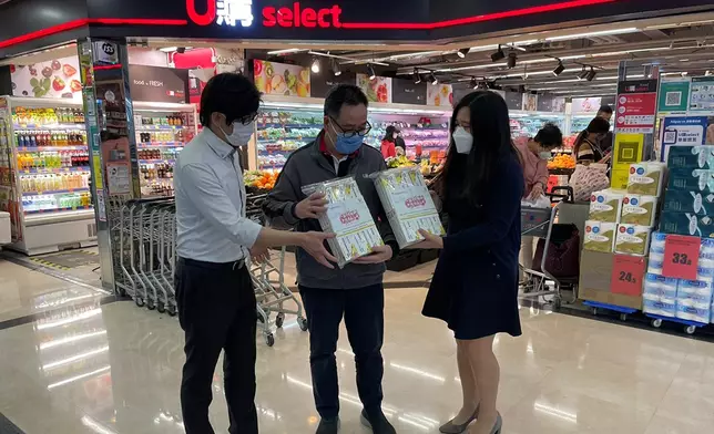 華創建投為系內品牌且為旗下物業租戶派發防疫物資