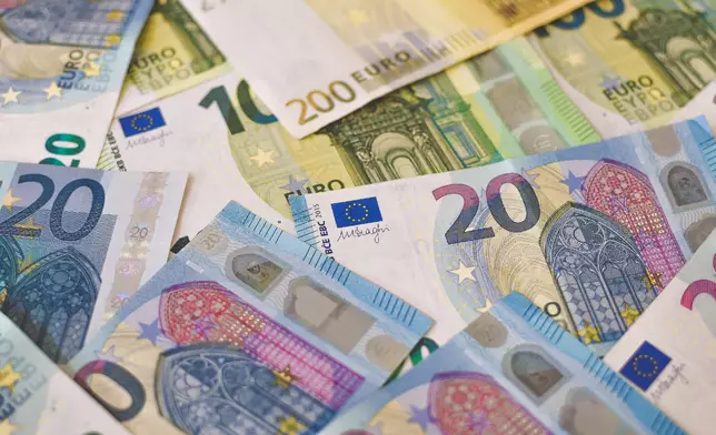 歐元(資料圖片)