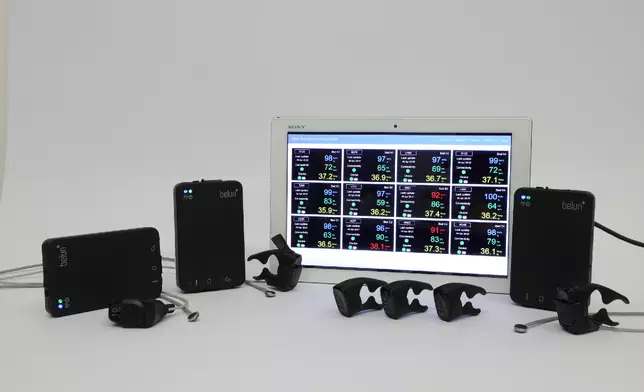 倍靈指環可測試血含氧量及脈搏，適合長者使用