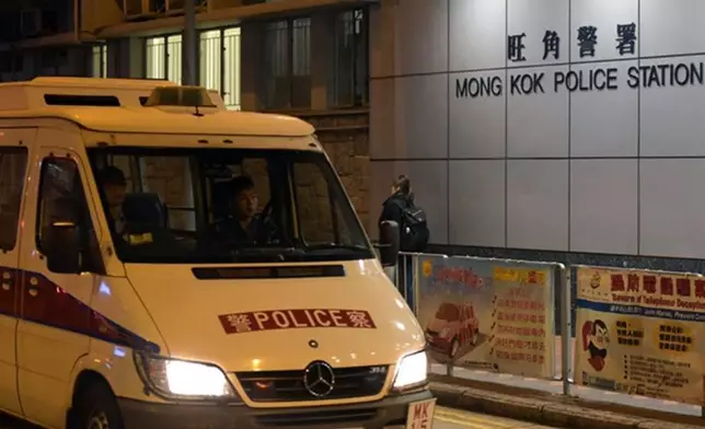 旺角警區。資料圖片