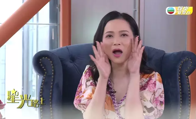 樊亦敏喺節目度呼籲無綫監製搵佢做潘金蓮，相當搞笑可愛。