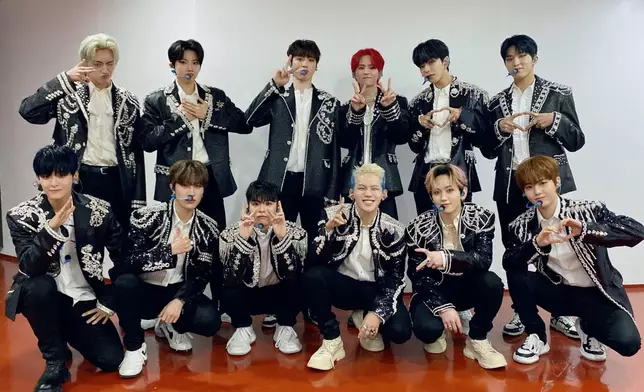 TREASURE四月份剛舉行完組合首個實體演唱會（網上圖片）