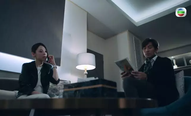 Zoie同Shaun呢對夫婦，喺劇入面好似貌合神離咁。