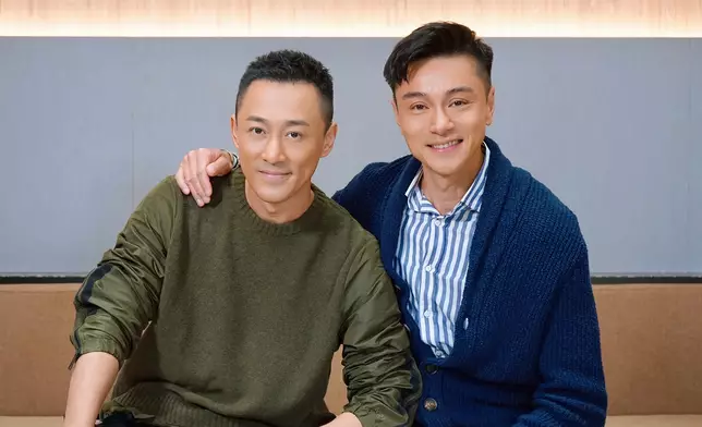 林峯與黃浩然在《黑金風暴》Man爆互片，片鏡頭後竟然講呢啲⋯⋯