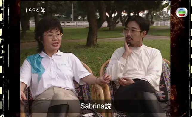 Sabrina感恩與Frankie一起接受過電視台兩次訪問，以影像和聲音記錄了和總結了與Frankie的一生。