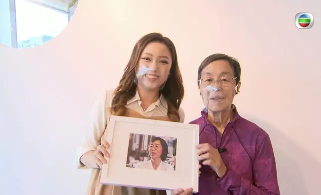 黃曉瑩與余婉薇老師