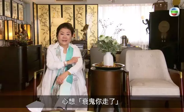 Sabrina含著淚笑指如今晚上量血壓要靠自己。