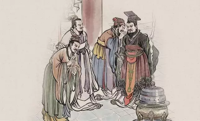 晏子使楚（網上圖片）