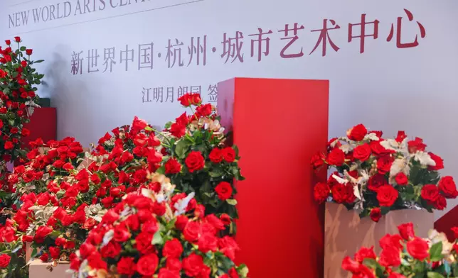 杭州新世界發展城市藝術中心首次開盤現場