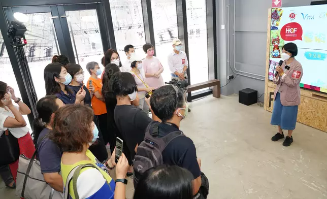 香港健康基金會聯同藝全人創作有限公司、中環街巿、尚至醫療集團及Yolospace.io 聯合舉辦的「藝術「齡」界限」慈善活動