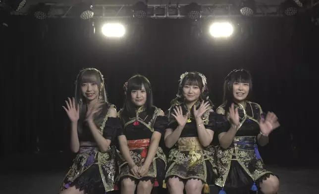 （左起）Rinka、Rika、Maho同Ai組成日本女團「乙女新夢」。
