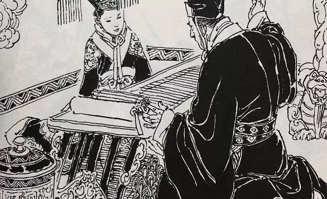 霍光輔政（網上圖片）