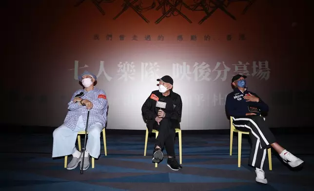洪金寶、袁和平和杜琪峰三位蜚聲國際的香港導演，首次同台參與映後分享會。