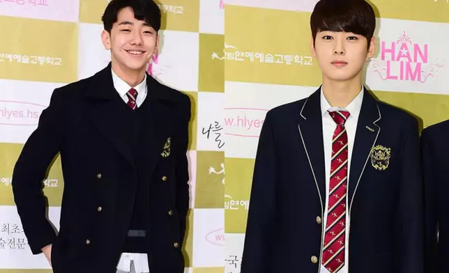 南潤壽和車銀優當年在同一間藝術高中畢業（網上圖片）