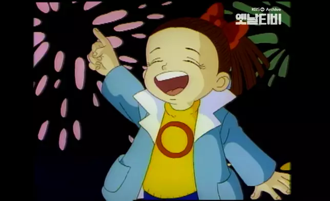 《英心》是韓國90年代播出的人氣動畫（網上圖片）