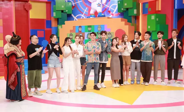 大家都好後生，玩遊戲都特別落力。