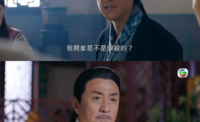 千刀終開口問大當家當年係咪親手殺死咗佢親父，大當家都承認係自己殺咗千刀爸爸。