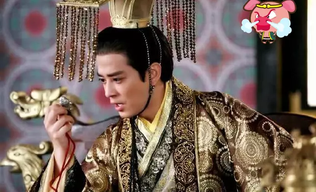 不理政事的陳後主（網上圖片）