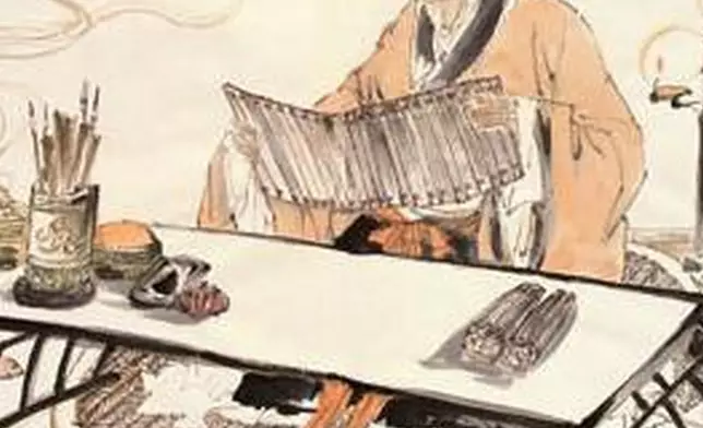 孔子立志做學問（網上圖片）