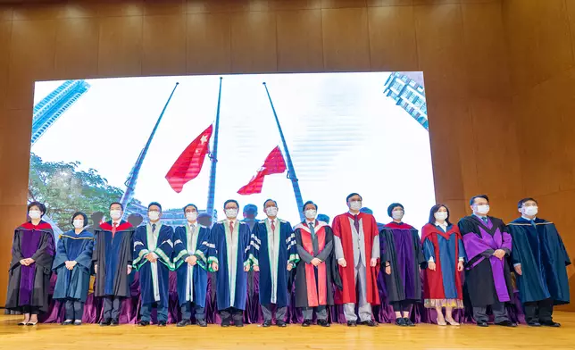 都會大學管理層出席2022新生開學禮。