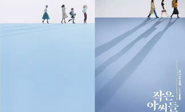 《小女子》劇集海報疑抄襲2016年日本資生堂的展覽海報（網上圖片）