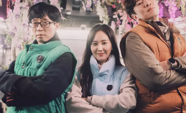 李光洙、劉在錫聯同Yuri權俞利主持全新節目（網上圖片）