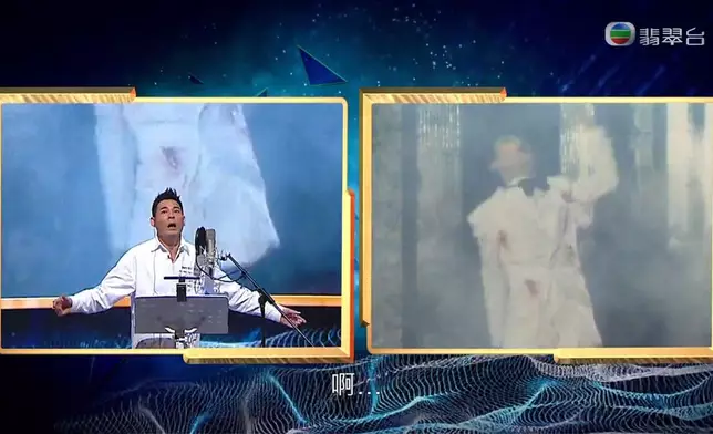 對白只得唔同程度同情緒嘅「啊」字，難度極高。