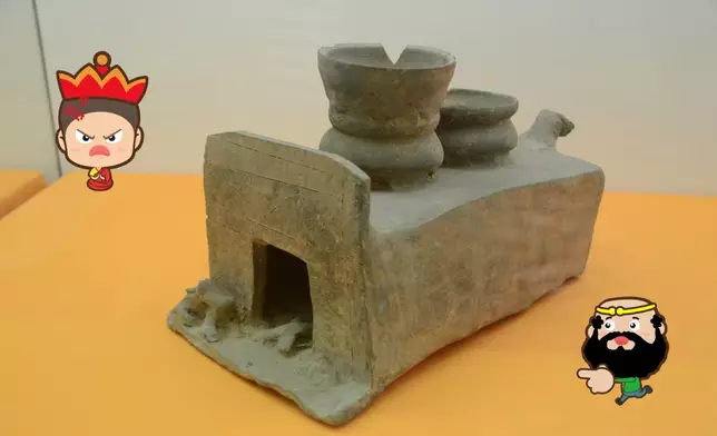 廣西漢代陶製明器 (資料圖片)