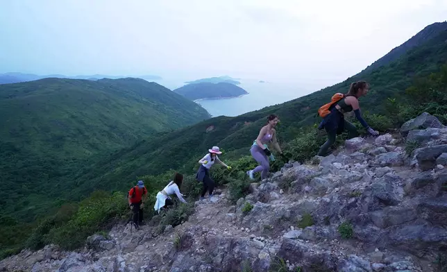 真係有認真行同爬架佢哋。