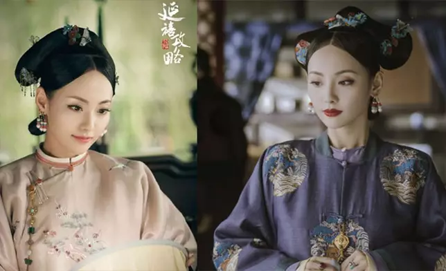 張嘉倪因內地宮廷劇《延禧攻略》順嬪一角爆紅，更獲封為「最美妃子」。