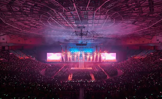 BLACKPINK世巡演唱會在首爾開幕。（網上圖片）