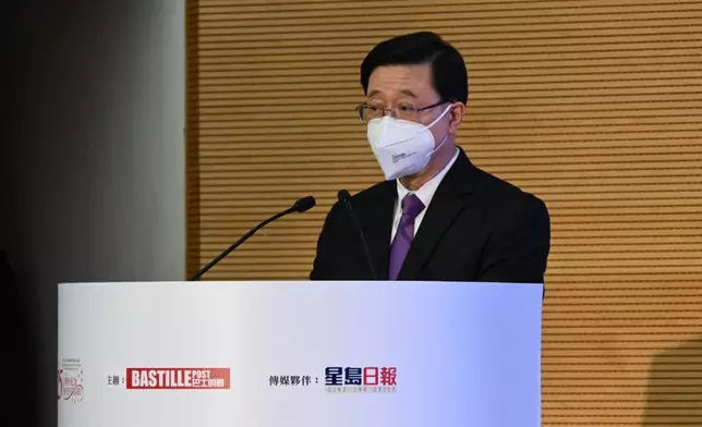 香港特別行政區行政長官李家超讚揚大會為同學提供良好的學習機會。