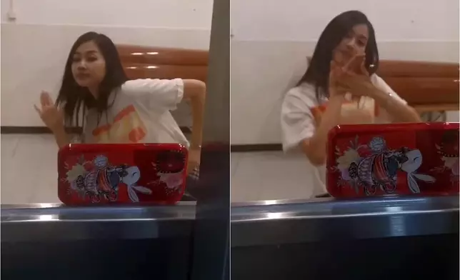 Rosita喺殯儀館景練舞。