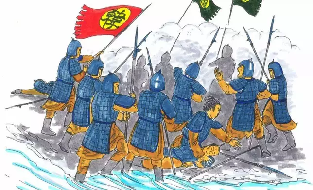 背水一戰（網上圖片）