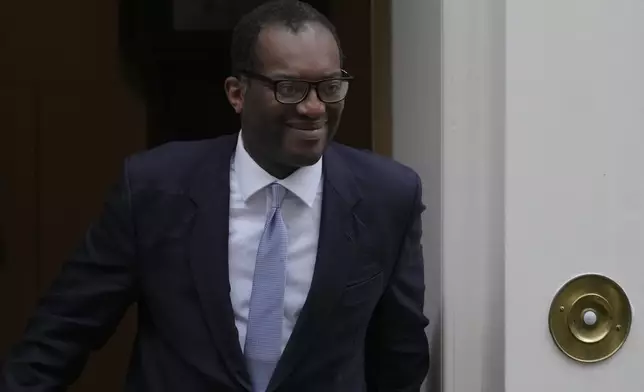 英國前財相關浩霆。AP圖片。