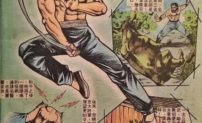 《龍虎門》有不少經典情節。網上圖片