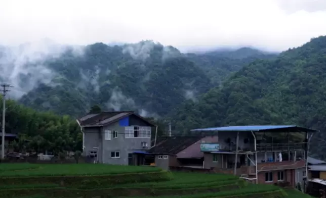 璐璟和惠東住在位於福建南平附近的茫蕩山（網上圖片）