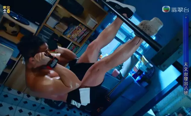 子善呢Set動作，全部都係力的表現。