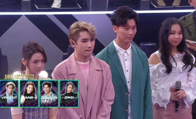 左起：Xair、Vincent、Zentson 、Ziwei