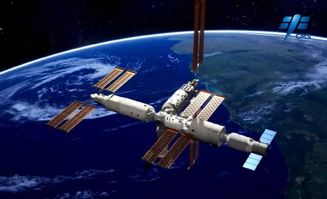 太空站。資料圖片